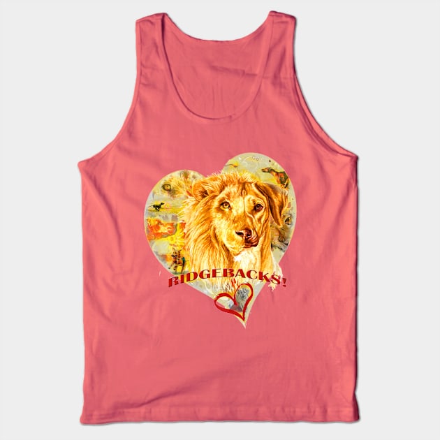 Ridgebacks! Tank Top by Leisa